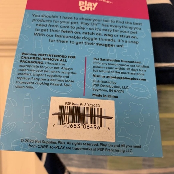 NWT Dog Pet Shirt-Large “Heck Yeah” Fun Summer Stripe Blue Green - Picture 4 of 5